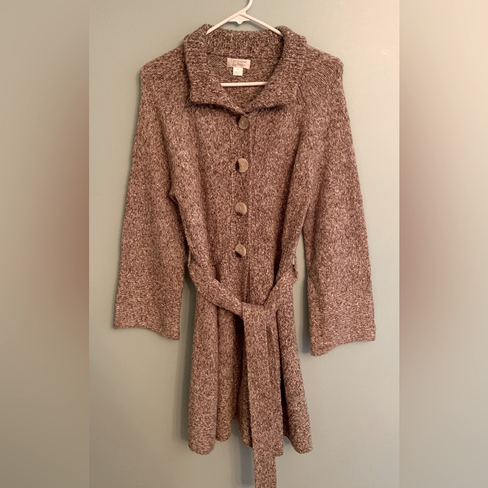 Women’s, Christopher & Banks, long cardigan, size xl